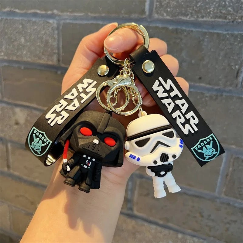 SF・ファンタジー・ホラー STAR WARS KEY CHAIN Little Hood Gift Star War Darth Vader Key Chain with LED flash