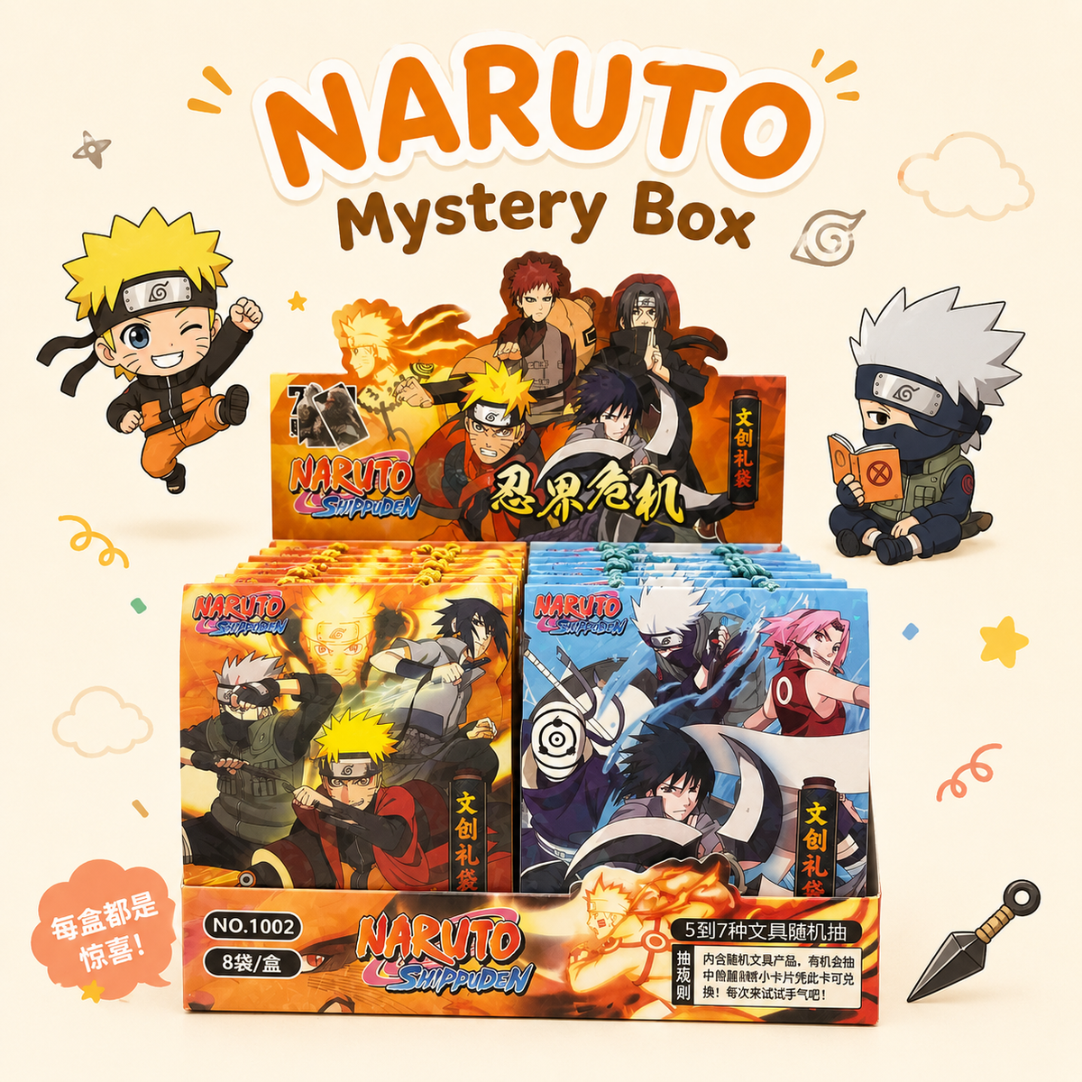 Naruto Mystery Box – Chains & Charms