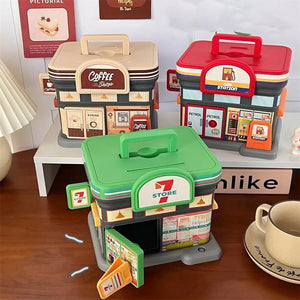Petrol Station Themed DIY Money Bank