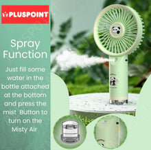 Load image into Gallery viewer, Panda Rechargeable Mist Fan
