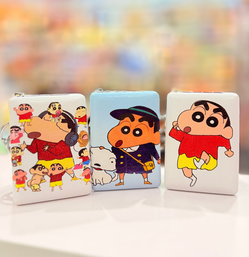 Shinchan Mirror Keychain