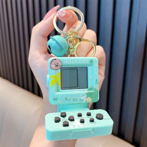 Retro Video Game Keychain