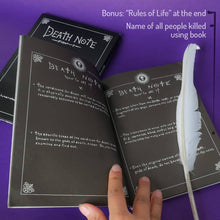 Load image into Gallery viewer, Death Note Notebook
