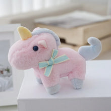 Load image into Gallery viewer, Kawaii Unicorn Plush Keychain
