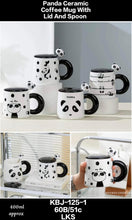 Load image into Gallery viewer, Black &amp; White Panda Mug
