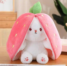 Load image into Gallery viewer, Strawberry Bunny Plushie (30cm)
