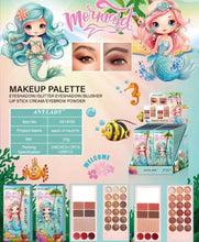 Load image into Gallery viewer, Mermaid 5 in 1 Makeup Palette
