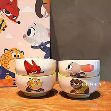 Load image into Gallery viewer, Zootopia Ceramic Bowl Set
