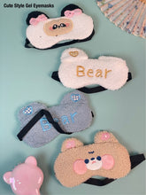 Load image into Gallery viewer, Teddy Plush Gel Eye Mask
