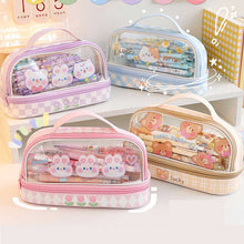 Load image into Gallery viewer, Bunny Kawaii Pencil Pouch
