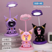 Load image into Gallery viewer, Kuromi 2in1 Desk Lamp
