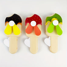 Load image into Gallery viewer, Ice Cream Hand Fan
