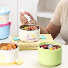Load image into Gallery viewer, Hey Summer Double Deck SS Lunch Box
