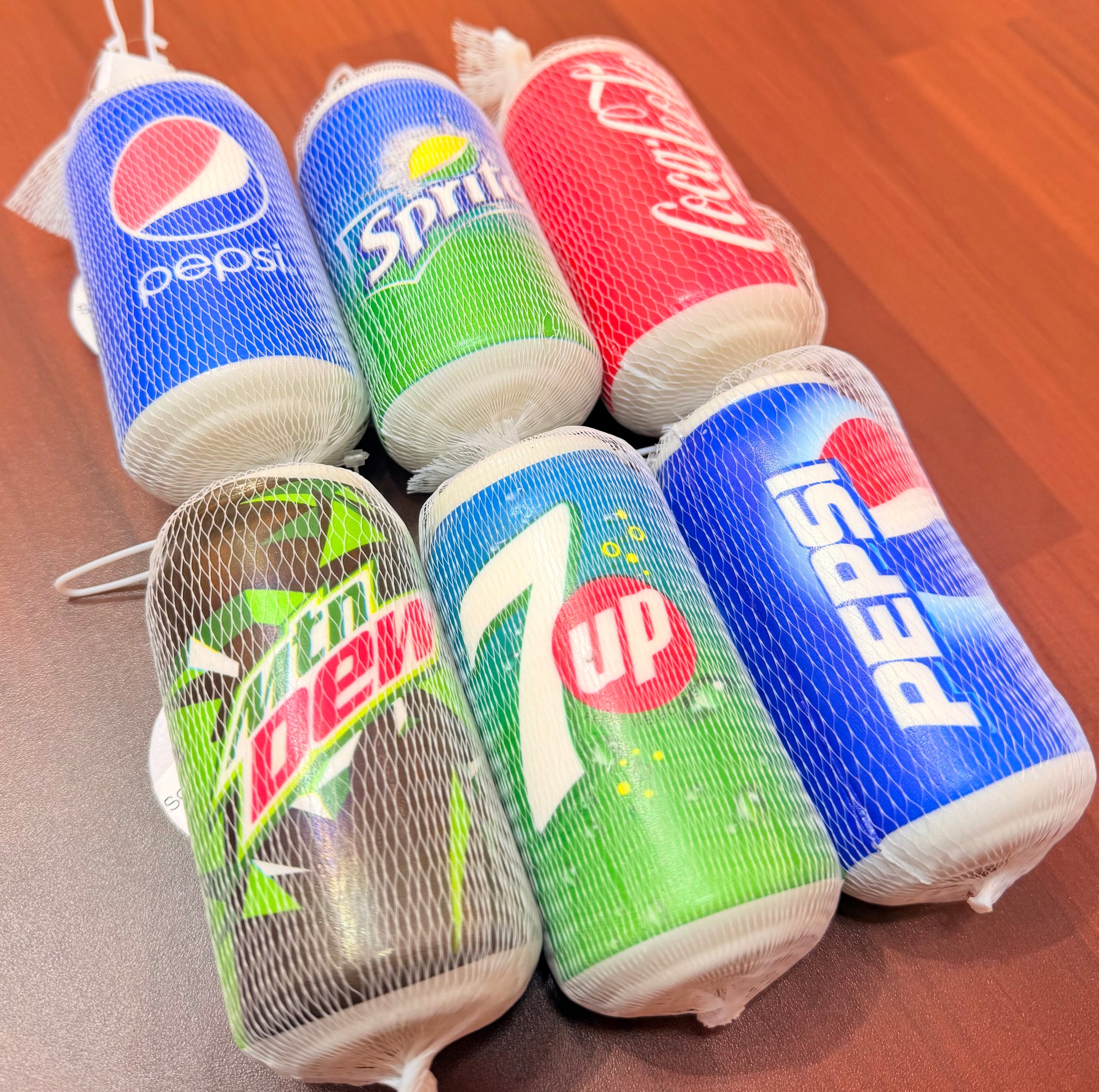 PEPSI☆スクイーズボトル☆5本セット☆非売品 Soft Drinks Squishy Toy – Chains & Charms