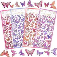 Load image into Gallery viewer, Shimmery Butterfly Stickers
