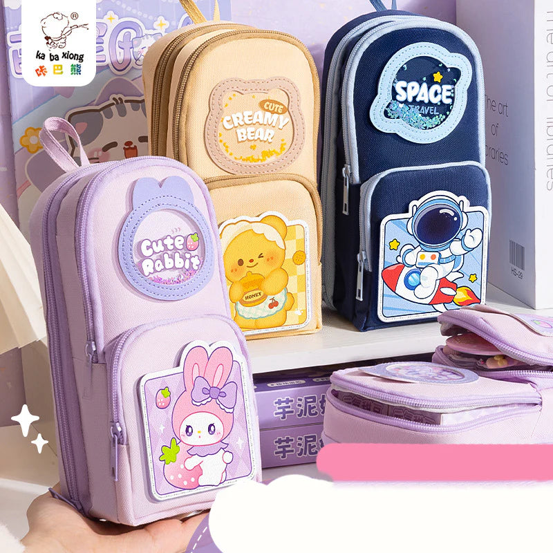 Cartoon Backpack Pencil Pouch