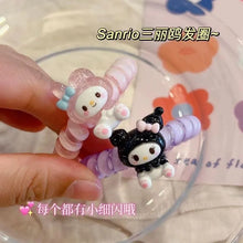 Load image into Gallery viewer, Sanrio Spiral Hair Ties (set of 2)
