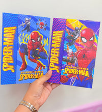 Load image into Gallery viewer, Spiderman 2D Notebook
