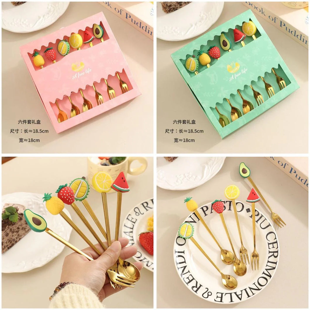 Fruit Themed Premium Cutlery Set