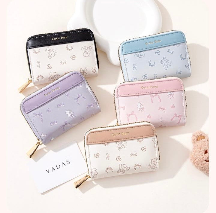 Cute Bear Cash Wallet