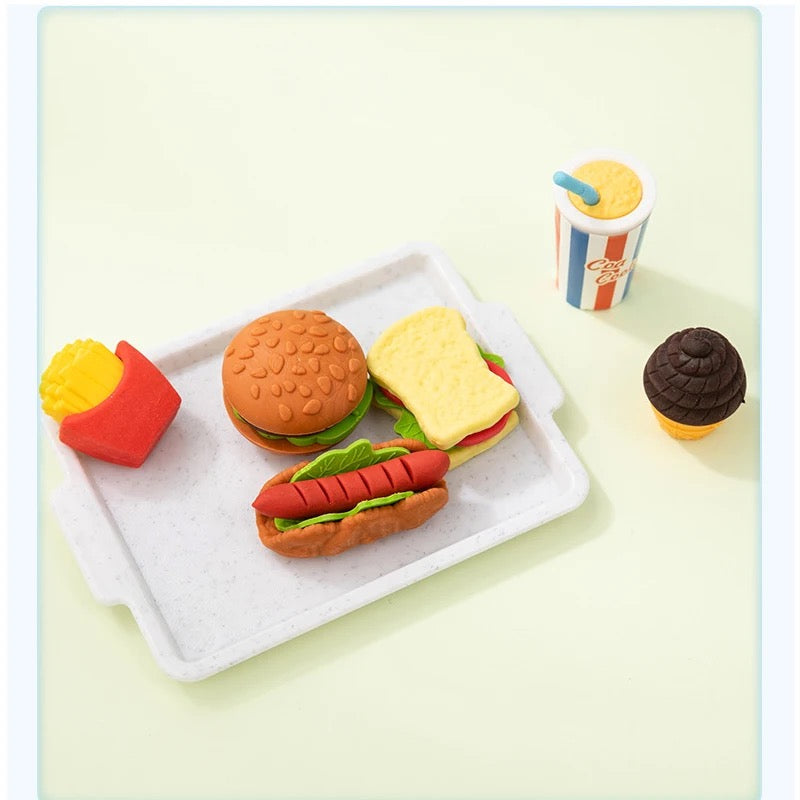 Food Eraser Set