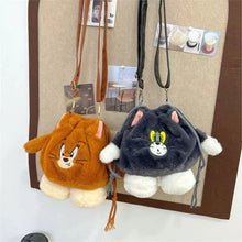 Load image into Gallery viewer, Tom And Jerry Plush Bag
