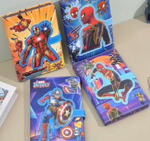 Load image into Gallery viewer, Super Hero Magnetic Lock Notebook
