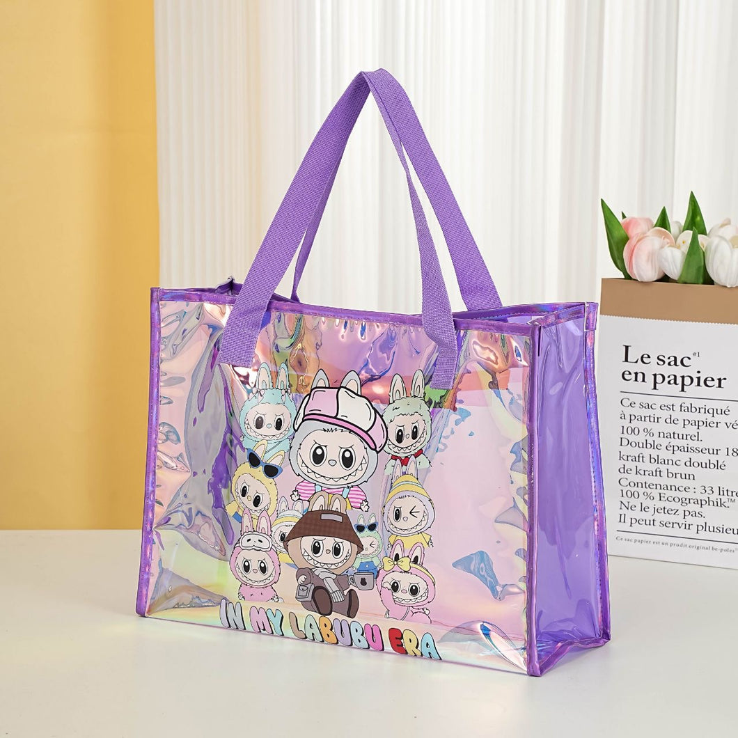 Labubu Holographic Tote Bag
