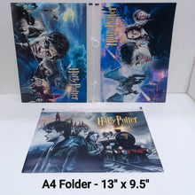 Load image into Gallery viewer, Harry Potter Zip Lock A4 Folder

