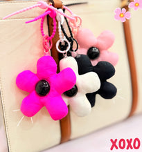 Load image into Gallery viewer, Flower Plush Bag Charm
