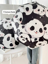 Load image into Gallery viewer, Black &amp; White Panda Umbrella
