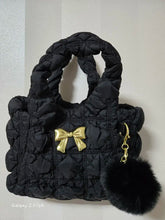 Load image into Gallery viewer, Bow Plush Sling Bag
