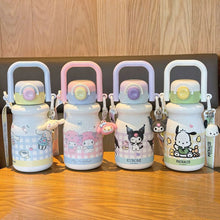 Load image into Gallery viewer, Sanrio Premium Charm Insulated Bottel with Handle
