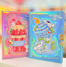 Load image into Gallery viewer, Sanrio Dessert Lock Premium Notebook
