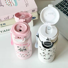 Load image into Gallery viewer, Panda Dual Mouth Insulated Bottle
