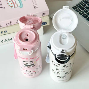 Panda Dual Mouth Insulated Bottle