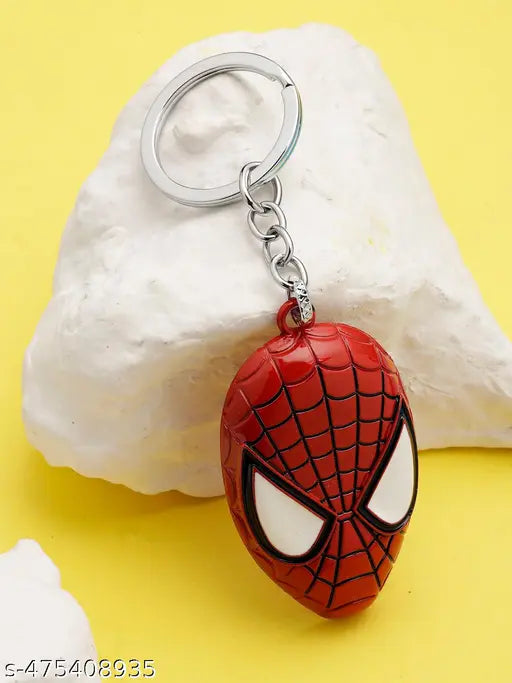Spider Man Metal Keychain
