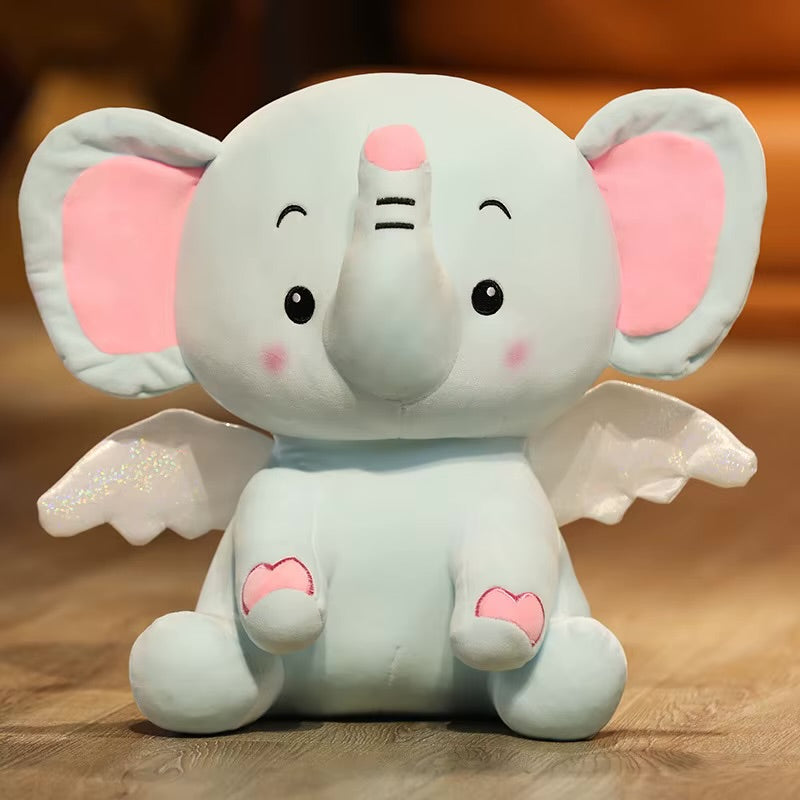 Angel Wing Plush Elephant (30cm)