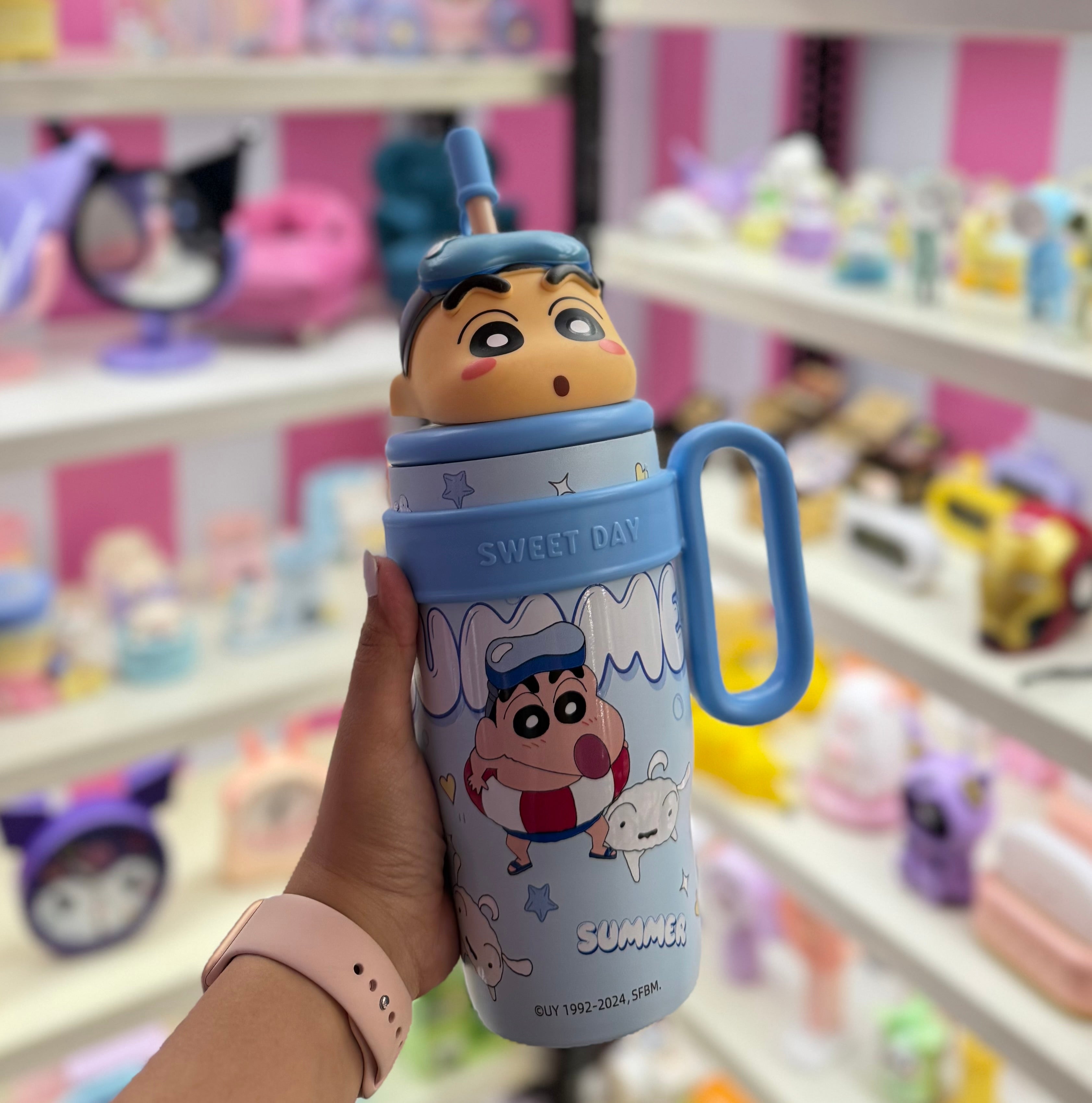 shuchan_junchan 様　　23cm Shinchan Hot & Cold Insulated Tumbler – Chains & Charms
