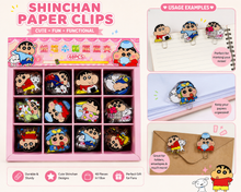 Load image into Gallery viewer, Shinchan Acrylic Paper Clip
