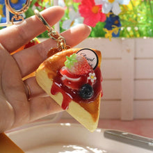 Load image into Gallery viewer, Cheese Cake Keychain
