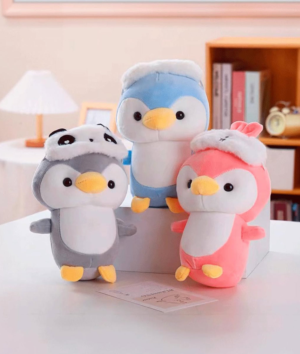 Penguin Eye Mask Plushie 25cm