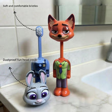Load image into Gallery viewer, Zootopia Dust Cover Toothbrush
