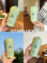Load image into Gallery viewer, Floral Starbucks Insulated Coffee Sipper Cup
