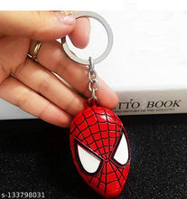 Load image into Gallery viewer, Spider Man Metal Keychain
