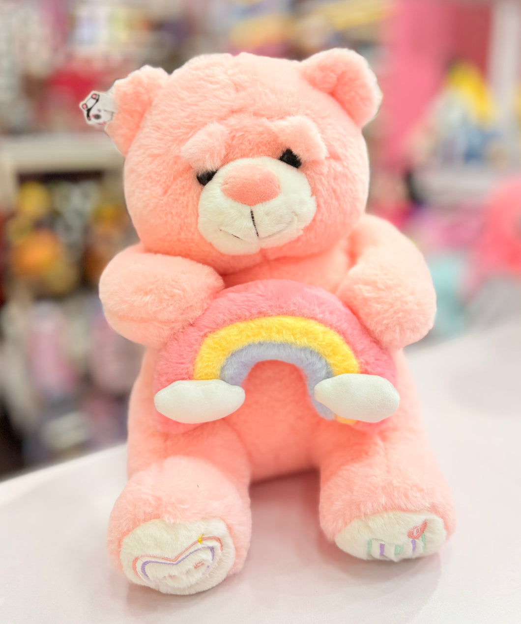 Rainbow Plush Teddy (45cm)