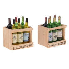 Load image into Gallery viewer, Wine Bottle Wooden Box Fridge Magnet
