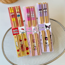 Load image into Gallery viewer, Sanrio Wooden Chopsticks
