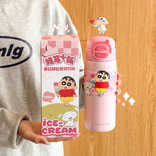 Load image into Gallery viewer, Shinchan Premium Insulated Dual Sipper Bottel
