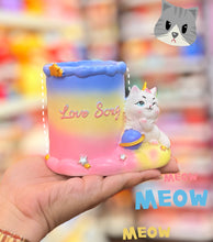 Load image into Gallery viewer, Cat Ceramic Pen Stand
